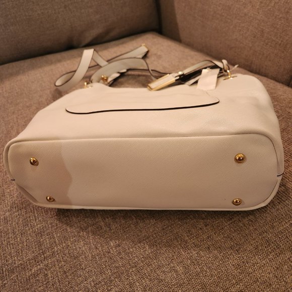 Nicole Miller New York White Purse Bag NWT - Picture 5 of 15